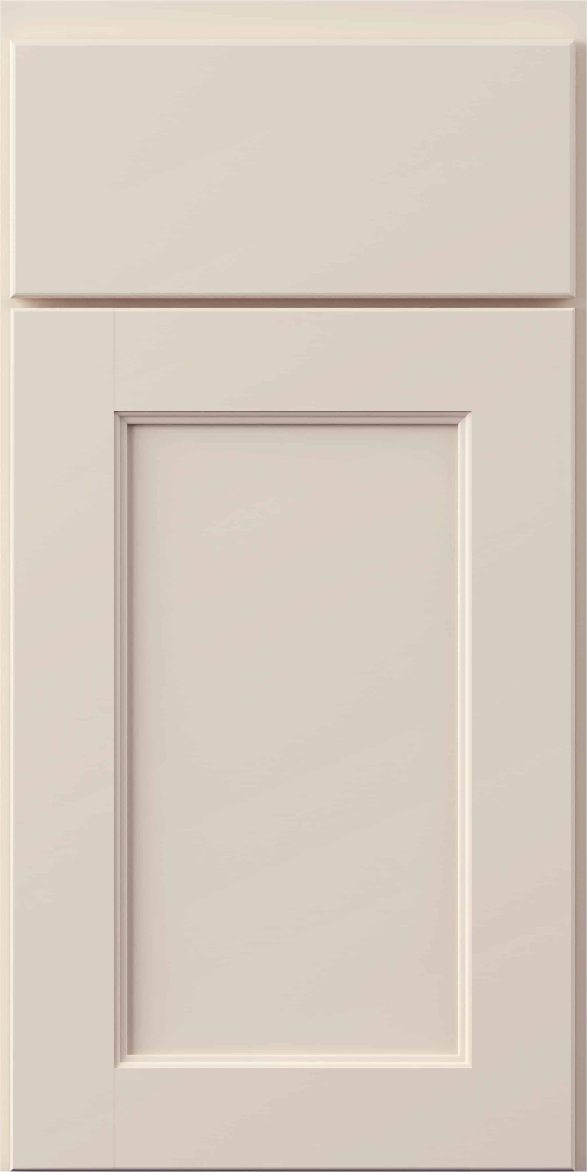 kountry cabinets rentown door in pearl with slab drawer