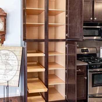 stock kitchen cabinets pantry